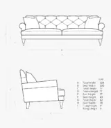 Sidbory Three Seater Sofa (Purple Finish) - Image 4