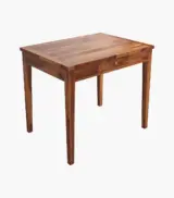 Mcboth Sheesham Wood Compact Size 4 Seater Cushioned Dining Table Set with Drawer Storage (Honey Finish) - Image 6
