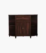 Tyra Sheesham Wood Sideboard and Cabinet (Walnut Finish) - Image 5