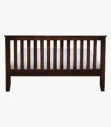 Eyva Sheesham Wood King Size Bed without Storage (Provincial Teak Finish) - Image 5