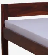 Enikel Sheesham Wood Single Bed without Storage (Honey Oak Finish) - Image 5