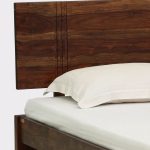 Bavaria Sheesham Wood Single Bed In Scratch Resistant Provincial Teak Finish - Image 5