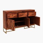 Jett Sheesham Wood Cabinet and Sideboard - Image 5