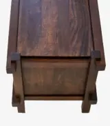 Arkot Solid Mango Wood Floor Standing TV Unit (Varnished Finish) - Image 5