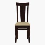 Mcbeth Sheesham Wood 6 Seater Dining Set with Drawer Storage (Walnut Finish) - Image 5