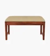 Adwin Sheesham Wood 6 Seater with Bench Dining Table Set with Extendable Table Top (Honey Finish) - Image 5