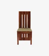 Terexo Sheesham Wood Compact Size 2 Seater Cushioned Dining Table Set (Honey Finish) - Image 5