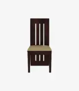 Terexo Sheesham Wood Compact Size 2 Seater Cushioned Dining Table Set (Walnut Finish) - Image 5
