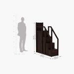 Blossom Bunk Bed (Walnut Finish) - Image 5