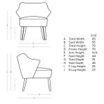 Elysse Cocktail Chair - Image 5
