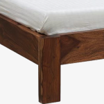 Hertford Sheesham Wood King Size Bed In Scratch Resistant Rustic Teak Finish - Image 5
