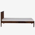 Ova Sheesham Wood Single Bed without Storage (Provincial Teak Finish) - Image 5