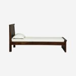 Stonfield Sheesham Wood Single Bed without Storage (Provincial Teak Finish) - Image 5
