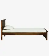 Zurndolf Sheesham Wood Single Bed without Storage (Provincial Teak Finish) - Image 5