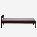 Onkel Sheesham Wood Single Bed without Storage (Provincial Teak Finish) - Image 5