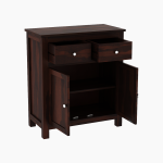 Clovis Sheesham wood Cabinet With Drawers - Image 5