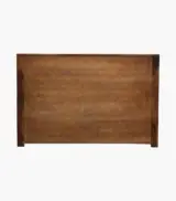 Turon Sheesham Wood Queen Size Bed with Hydraulic Box Storage (Provincial Teak Finish) - Image 6