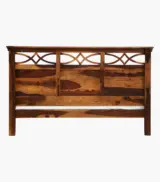 Donetask Sheesham Wood Queen Size Bed without Storage (Provincial Teak Finish) - Image 6
