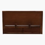 Cheb Sheesham Wood Queen Size Bed in Provincial Teak Finish With Box Storage - Image 6