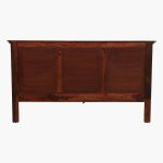 Adorf Sheesham Wood Queen Size Bed in Scratch Resistant Honey Oak Finish - Image 6