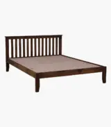 Eyva Sheesham Wood King Size Bed without Storage (Provincial Teak Finish) - Image 6