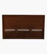Bairon Sheesham Wood Queen Size Bed with Box Storage (Provincial Teak Finish) - Image 6