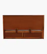 Chez Sheesham Wood Queen Size Bed with Box Storage (Honey Oak Finish) - Image 6