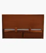 Bairon Sheesham Wood Queen Size Bed with Box Storage (Honey Oak Finish) - Image 5