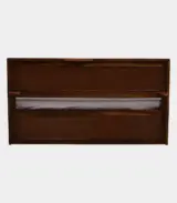 Arcamia Sheesham Wood King Size Bed with Box Storage (Brown Finish) - Image 6