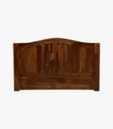 Malfia Sheesham Wood Queen Size Bed with Box Storage (Provincial Teak Finish) - Image 6