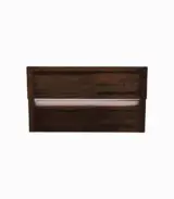 Ritrmo Sheesham Wood Queen Size Bed with Box Storage (Provincial Teak Finish) - Image 6
