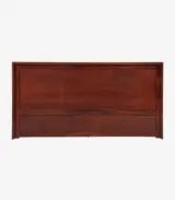 Vector Sheesham Wood Queen Size Bed with Hydraulic Box Storage (Provincial Teak Finish) - Image 6