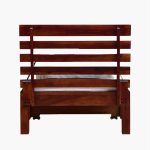 Stigen Sheesham Wood Single Bed With Drawer Storage In Scratch Resistant Honey Oak Finish - Image 6