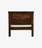 Stonfield Sheesham Wood Single Bed without Storage (Provincial Teak Finish) - Image 6