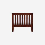 Ova Sheesham Wood Single Bed In Honey Oak Finish - Image 5
