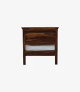 Mahjestica Sheesham Wood Single Bed without Storage (Provincial Teak Finish) - Image 6