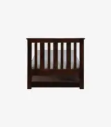Froya Sheesham Wood Single Bed with Trundle (Provincial Teak Finish) - Image 6