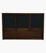 Trleans Sheesham Wood Queen Size Bed with Box Storage (Provincial Teak Finish) - Image 7