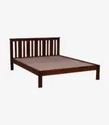 Froya Sheesham Wood King Size Bed without Storage (Honey Oak Finish) - Image 7