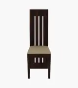 Wortex Sheesham Wood Compact Size 4 Seater Dining Table Set with Bench (Walnut Finish) - Image 7