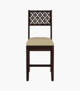 Clambrey Sheesham Wood 6 Seater Cushioned Dining Table Set with Bench (Walnut Finish) - Image 7