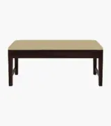 Mcboth Sheesham Wood 6 Seater Cushioned Dining Table Set with Bench and Drawer Storage (Walnut Finish) - Image 7