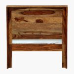 Sougur Sheesham Wood Single Bed without Storage (Rustic teak Finish) - Image 7