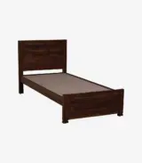 Sougur Sheesham Wood Single Bed without Storage (Provincial Teak Finish) - Image 7