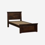 Stonfield Sheesham Wood Single Bed without Storage (Provincial Teak Finish) - Image 7