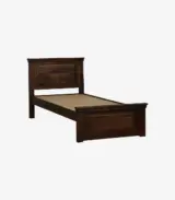 Stonfield Sheesham Wood Single Bed without Storage (Provincial Teak Finish) - Image 7