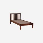 Ova Sheesham Wood Single Bed In Honey Oak Finish - Image 6