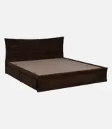 Agenic Sheesham Wood King Size Bed with Drawer Storage (Provincial Teak Finish) - Image 7