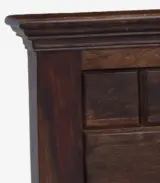 Mahjestica Sheesham Wood Single Bed without Storage (Provincial Teak Finish) - Image 7