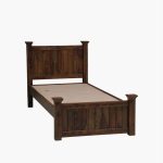 Cortagena Sheesham Wood Single Bed without Storage (Provincial Teak Finish) - Image 7